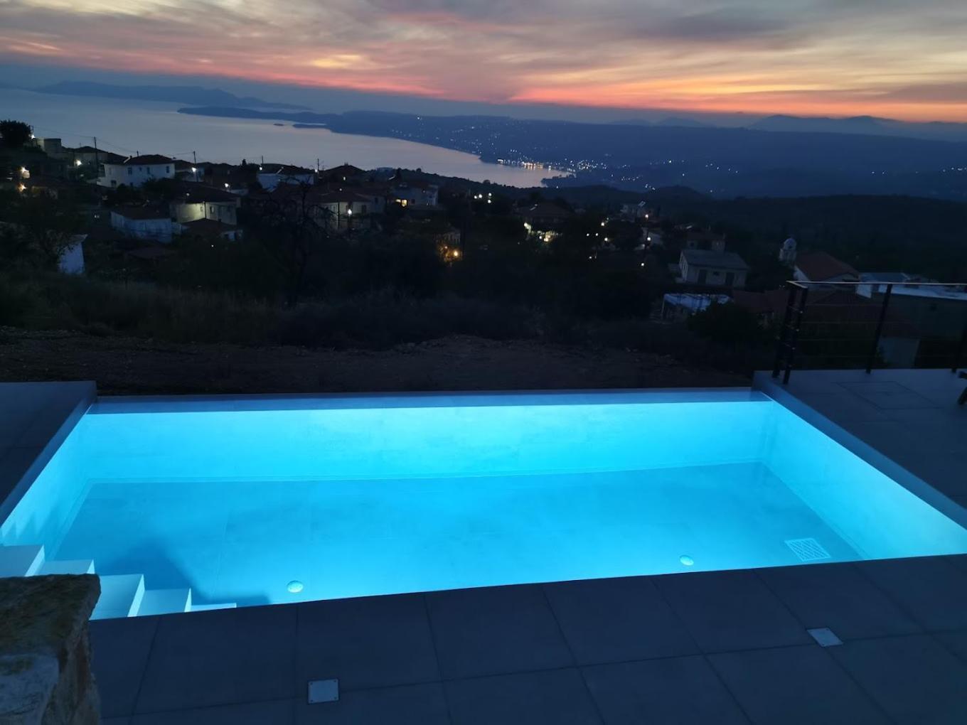 Sunset Luxury Villa Akritohóri Kültér fotó